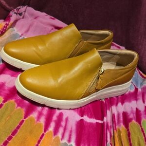 Rockport Slip-On Loafers in Mustard
